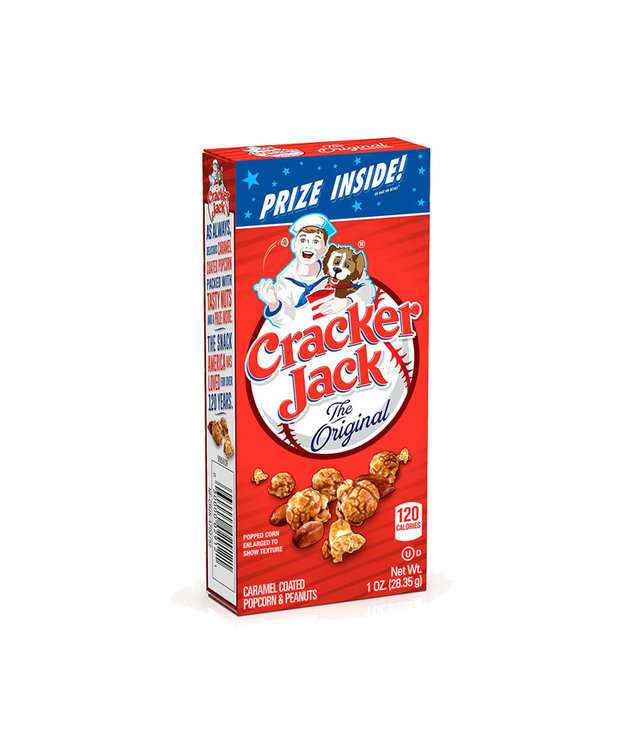 Cracker Jack ( Popcorn ) Popcorn Enrobé de Caramel & Cacahuètes