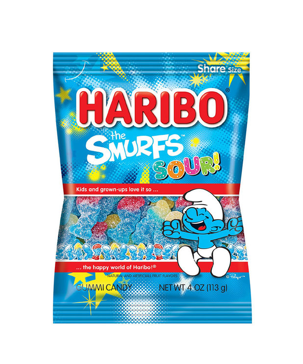 Haribo ( Bonbons Jujubes ) The Smurfs Sour