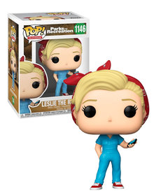 Parks and Recreation 1146 ( Funko Pop ) Leslie the Riveter