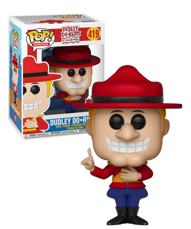 Dudley Do Right of the Mounties 419 ( Funko Pop)
