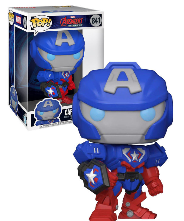 captain america mech strike pop