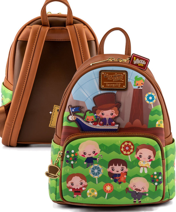 Charlie & The Chocolate Factory ( Loungefly Mini Backpack ) 50th Anniversary