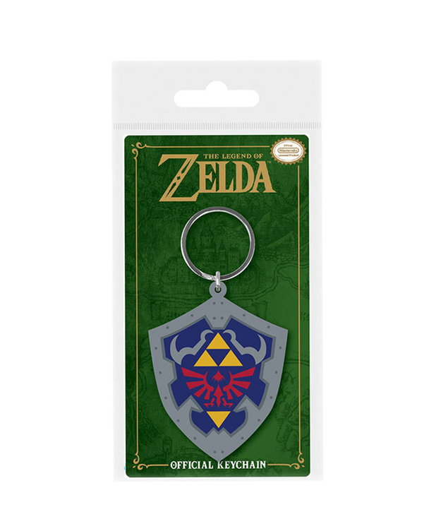 The Legend Of Zelda ( Rubber Keychain ) Link Shield