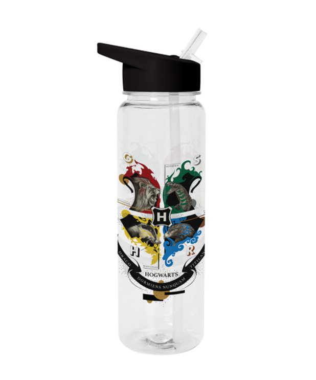 Silver Buffalo Harry Potter ( Acrylic Bottle ) Hogwarts Logo