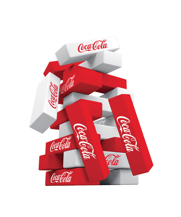 Coca-Cola ( Tumble Tower Mini ) 18 Blocs