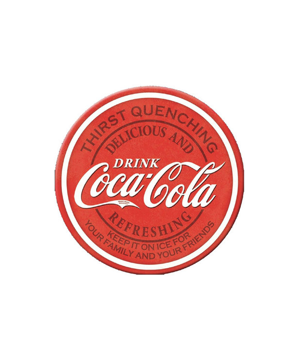 Coca-Cola ( Aimant ) Delicious and Refreshing Logo