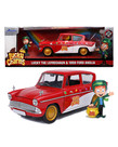 Lucky Charms ( Die Cast 1:24 ) Lucky The Leprechaun & 1959 Ford Anglia