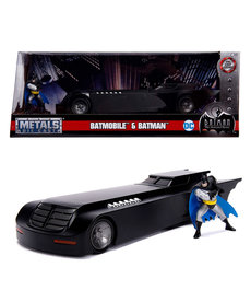 Dc Comics ( Voiture De Collection En Métal 1:24 ) Batmobile & Figurine Batman