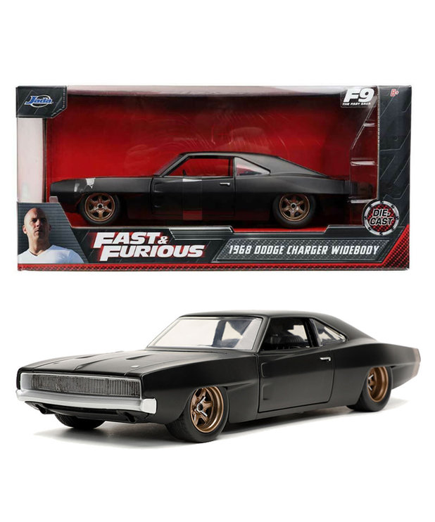 Jada Toys 1968 Dodge Charger Widebody ( Fast & Furious ) Die Cast 1:24