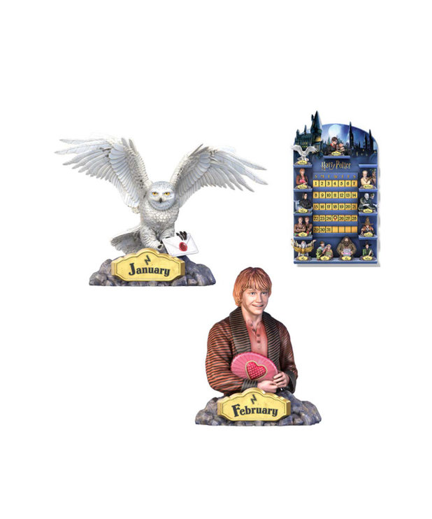 Bradford Exchange Harry Potter ( Calendrier Bradford Exchange ) 12 Figurines Mensuelles