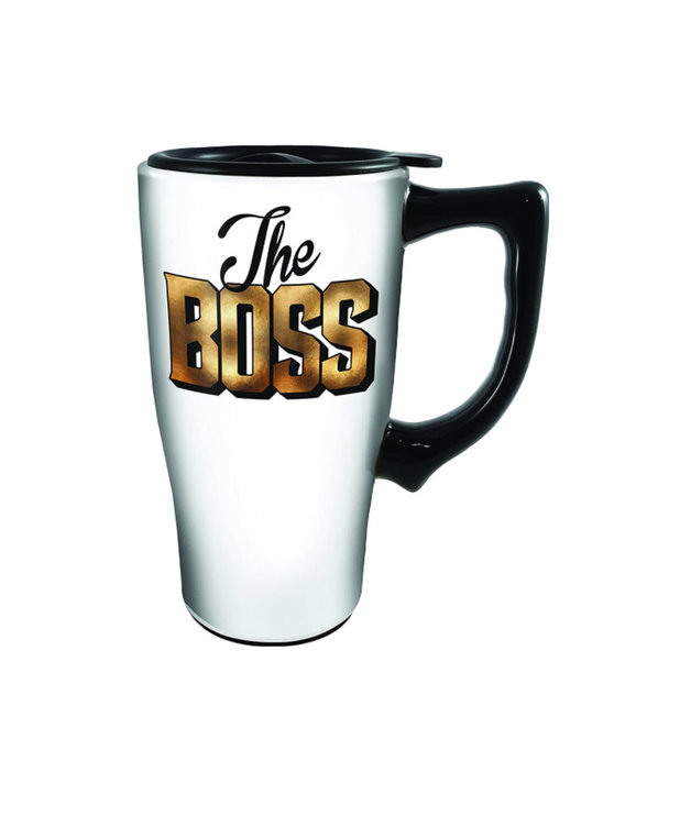The Boss ( Ceramic Travel Mug )