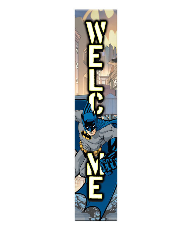 Dc Comics ( Porch Sign ) Batman Welcome