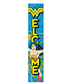 Dc Comics ( Enseigne De Porche ) Wonder Woman Bienvenue