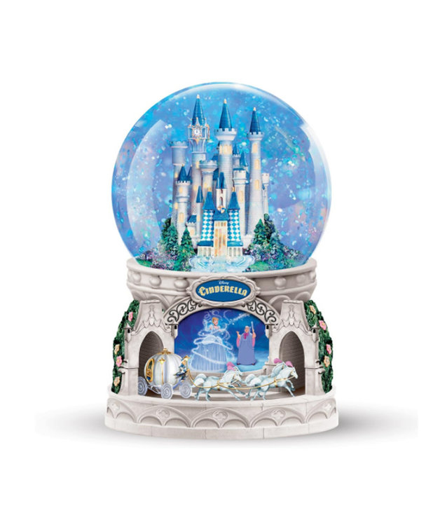 Bradford Exchange Cinderella Bradford Exchange Musical Globe ( Disney ) Castle