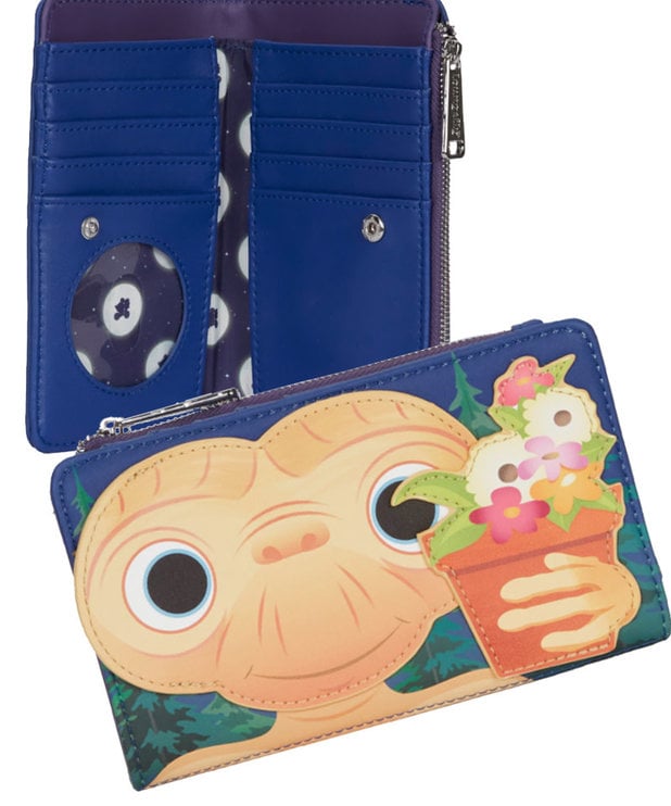 E.T. The Extra-Terrestrial ( Loungefly Wallet ) Flowers
