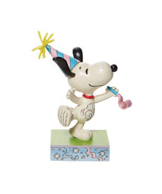Peanuts ( Jim Shore Figurine ) Snoopy Birthday Hat