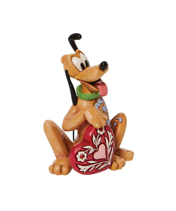 Disney ( Figurine Disney Traditions ) Pluto Coeur