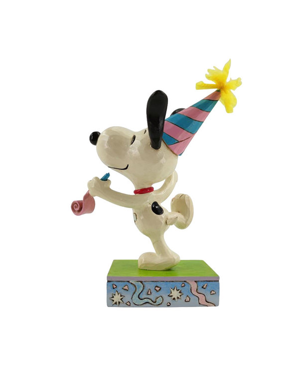 Peanuts ( Figurine Jim Shore ) Snoopy Chapeau D'anniversaire