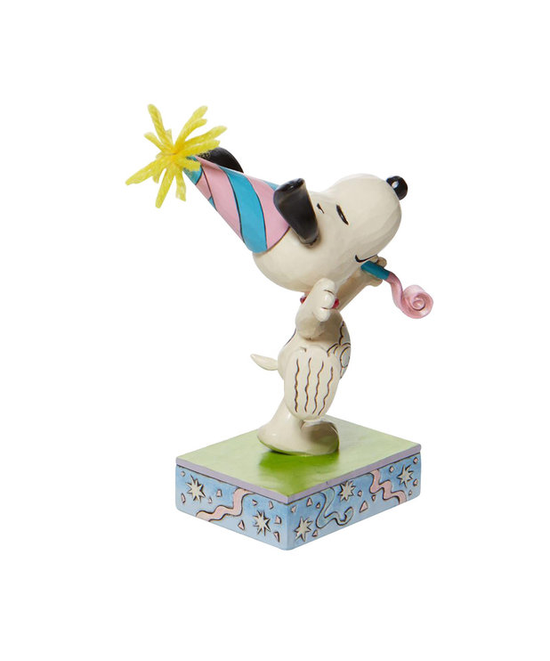 Peanuts ( Figurine Jim Shore ) Snoopy Chapeau D'anniversaire