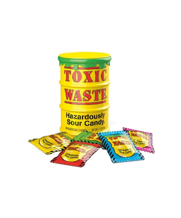 Toxic Waste ( Bonbon Dangereusement Surette ) Baril Jaune