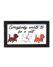 Disney ( Framed Print ) Everybody Wants To Be A Cat