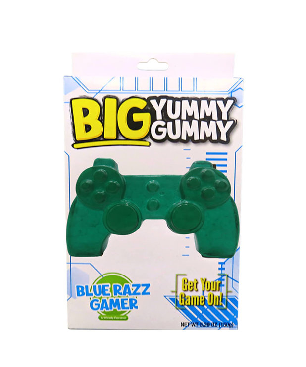 Big Yummy Gummy ( Chewy Candy ) Blue Razz Gamer