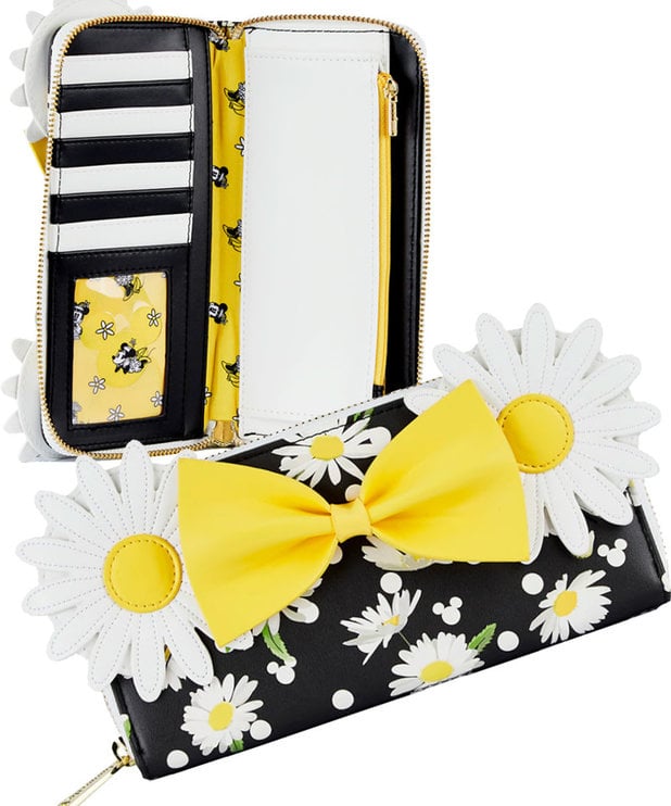Disney ( Loungefly Wallet ) Minnie Mouse Flowers