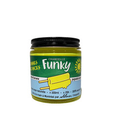 Funky ( Scented Candle ) Banana Popsicle