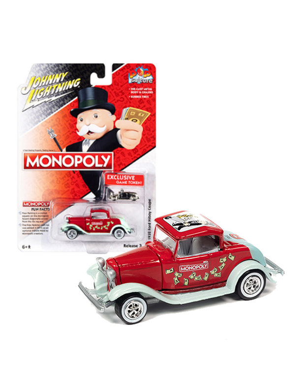 Monopoly ( Voiture De Collection En Métal 1:64 ) 1932 Ford Hiboy Coupe