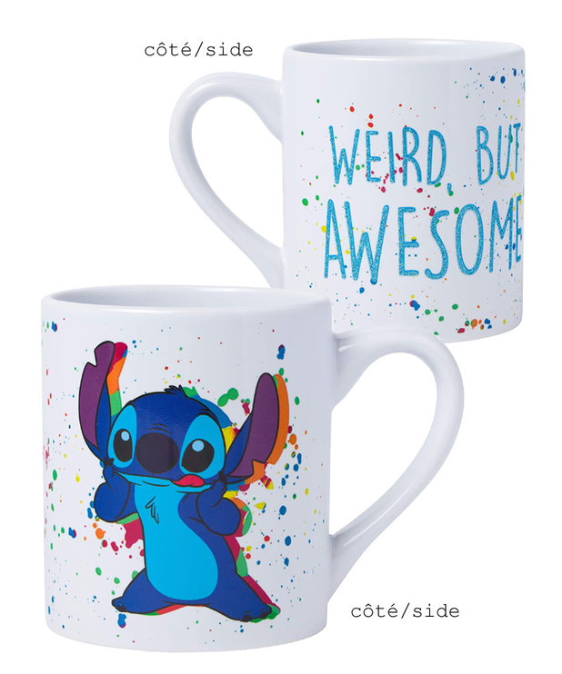 Disney ( Mug  ) Stitch Weird But Awesome
