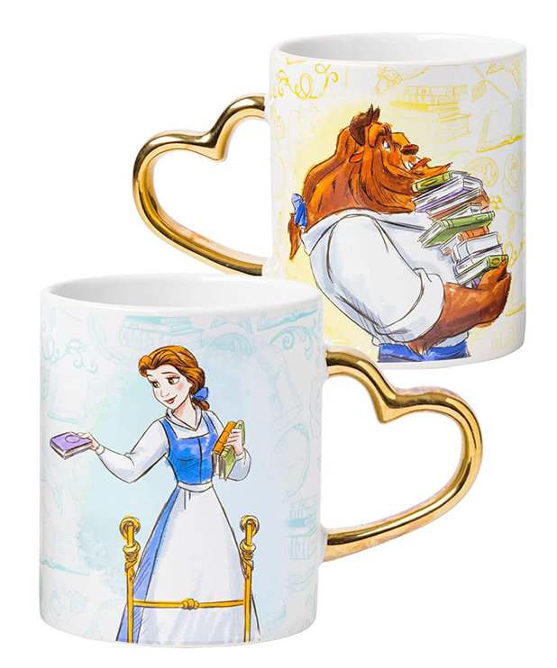 Disney ( Set Of Mugs ) Beauty & The Beast
