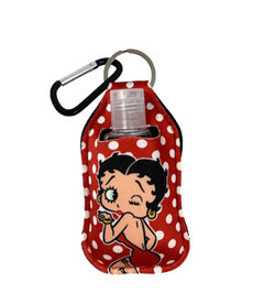 Betty Boop (  Hand Sanitizer Holder ) Betty Boop with Dots
