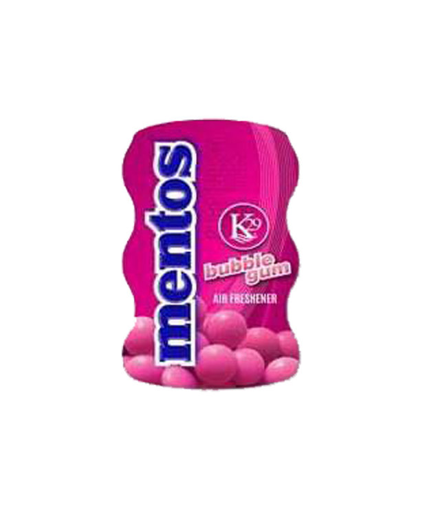 Mentos ( Pack Of 3 Air Fresheners ) Bubble Gum