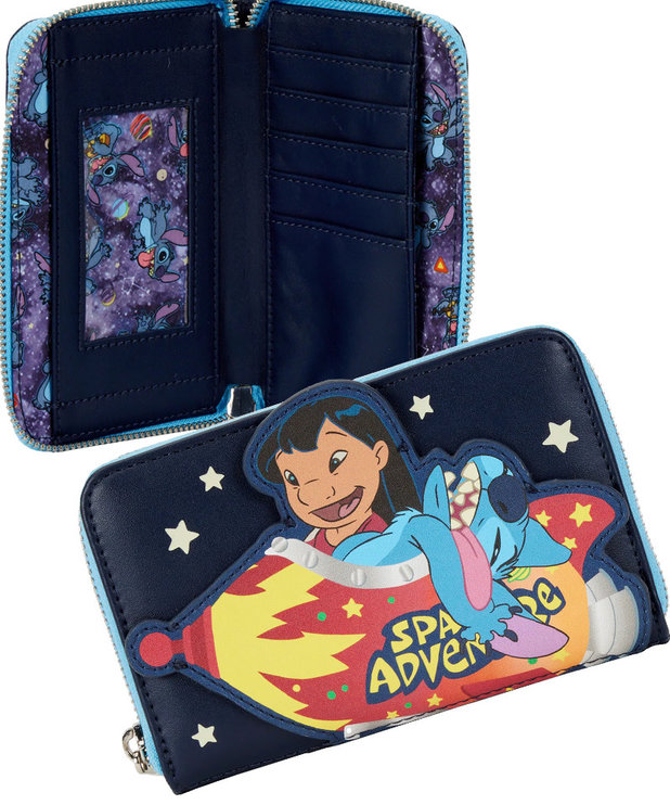 Lilo et Stitch Loungefly Wallet ( Disney ) Space Adventure