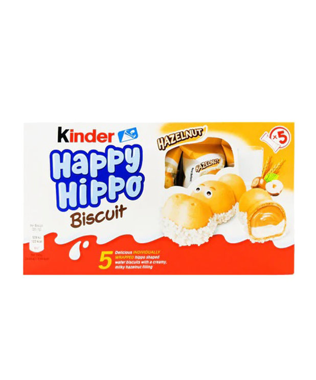 Kinder ( Wafer Hazelnut Biscuits ) Happy Hippo