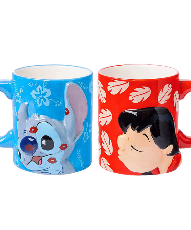 Disney (  Set Of Mugs ) Lilo & Stitch