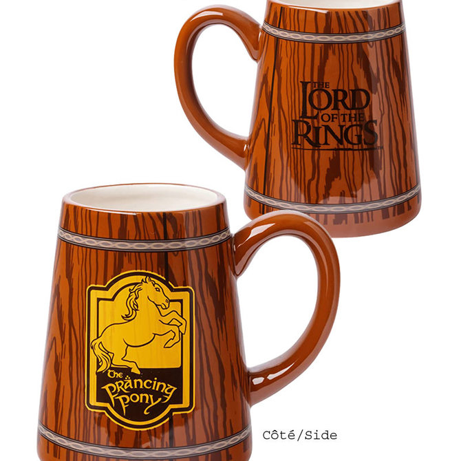 The Lord of the Rings 3D Mug Prancing Pony Tankard