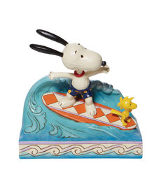 Peanuts ( Figurine Jim Shore ) Snoopy & Woodstock Surf