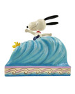 Peanuts ( Jim Shore Figurine ) Snoopy & Woodstock Surfing