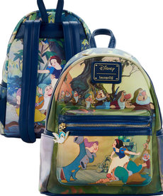 Disney ( Loungefly Mini Backpack ) Snow White Film Scene