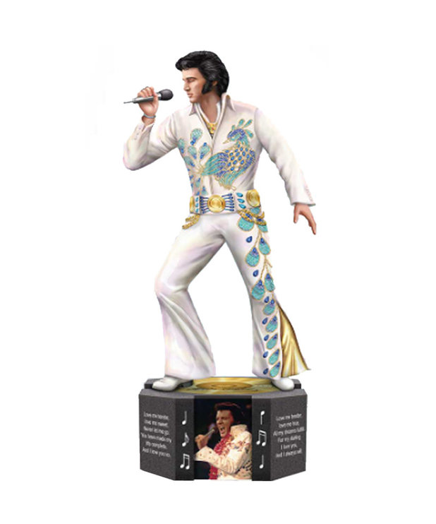 Elvis Presley ( Bradford Exchange Diorama ) Love Me Tender