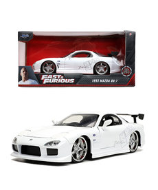 Jada Toys 1993 Mazda RX-7 ( Fast & Furious ) Die cast 1:24