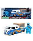 Sesame Street ( Die Cast 1:24 )  Cookie Monster & 1963 Volkswagen Bus Pickup ( ATL )