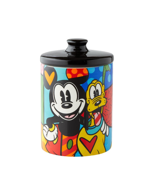 Disney ( Britto Cookie Jar ) Mickey & Pluto