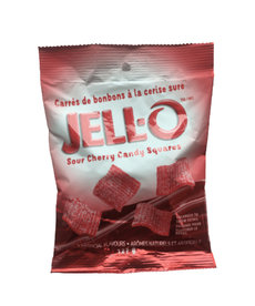 Jell-O ( Carrés de Réglisses ) Cerise Sûre