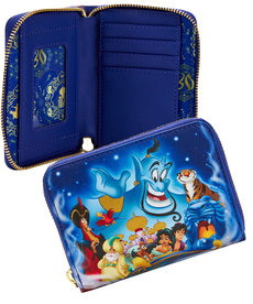 Disney ( Loungefly Wallet ) Aladdin 30th Anniversary