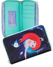Disney ( Loungefly Wallet ) The Little Mermaid Princess Scenes