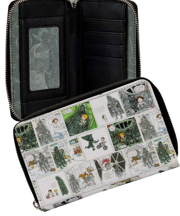 Star Wars ( Loungefly Wallet ) Characters Comics