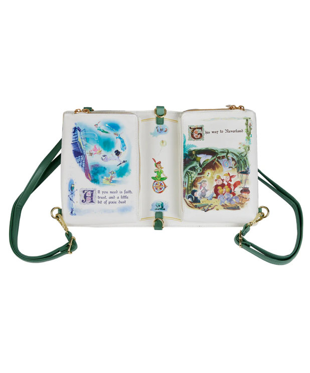 Disney ( Loungefly Convertible Handbag ) Peter Pan Book