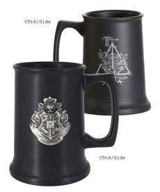 Wizarding World Hogwarts and Deathly Hallows Deluxe Ceramic Mug ( Harry Potter )